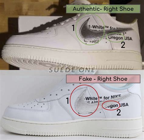 off white nike air force 1 fake